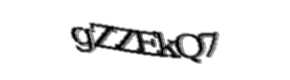 Security check image, please type the characters shown