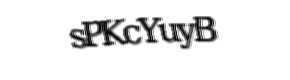 Security check image, please type the characters shown